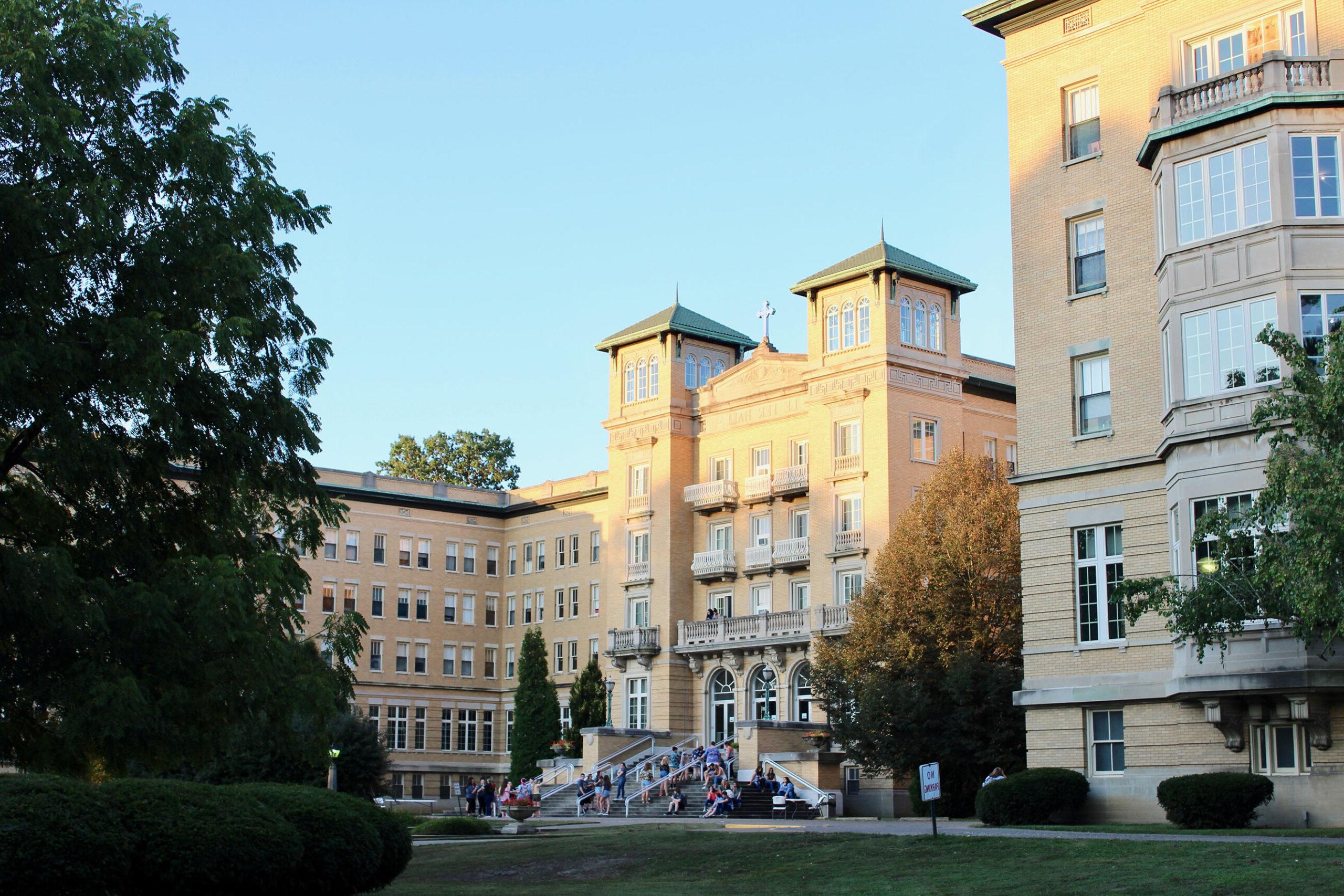 Scenic view of Le Fer Hall